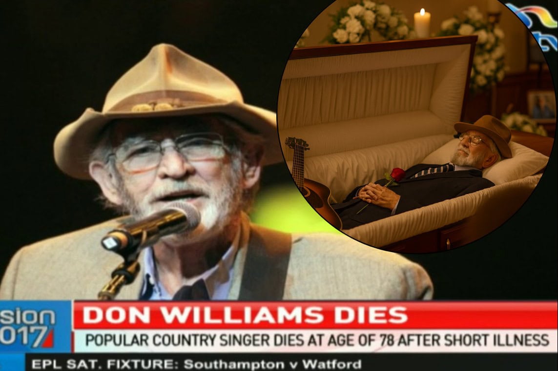 SAD NEWS: Famous country singer Don Williams passed away at the age of 78 after a short illness
